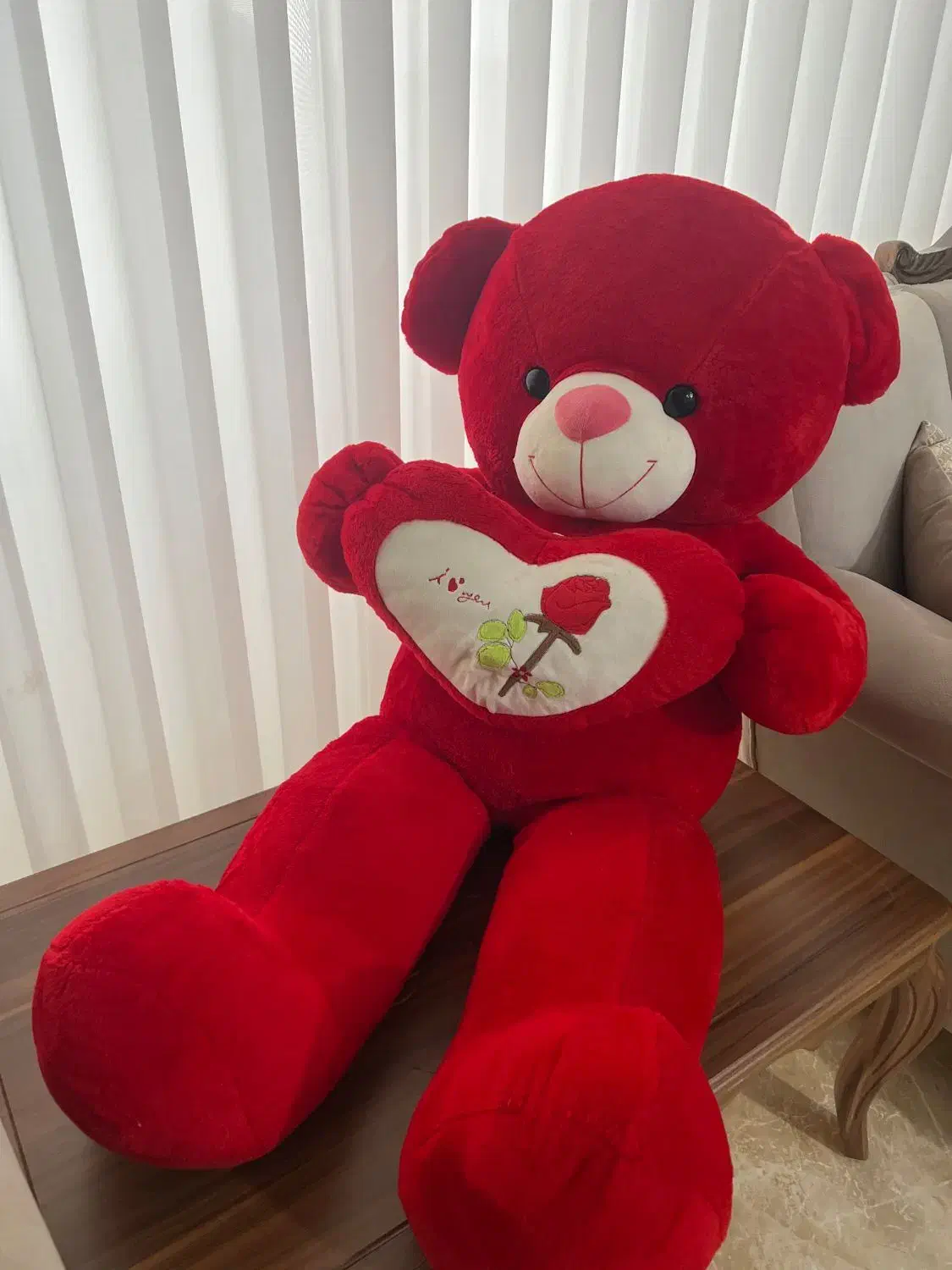 خرس پشمالو قرمز|اسباب‌‌بازی|قائم‌شهر, |دیوار