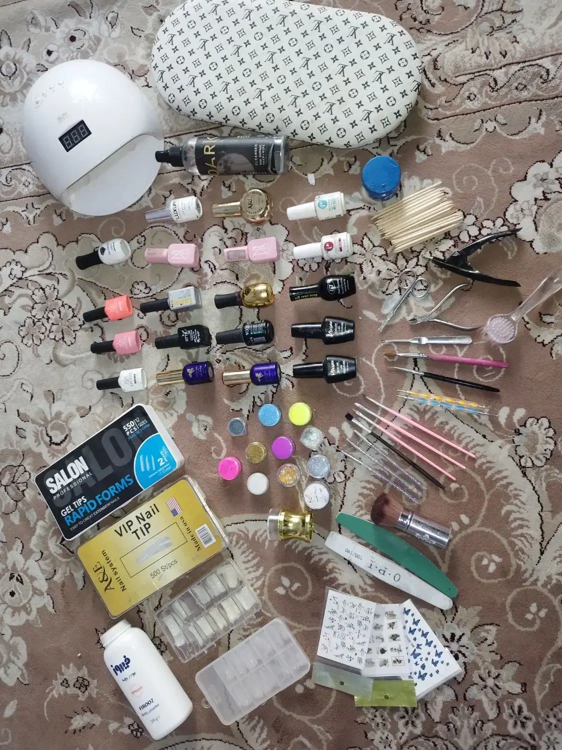 وسایل کاشت ناخن|آرایشی، بهداشتی، درمانی|سنندج, |دیوار