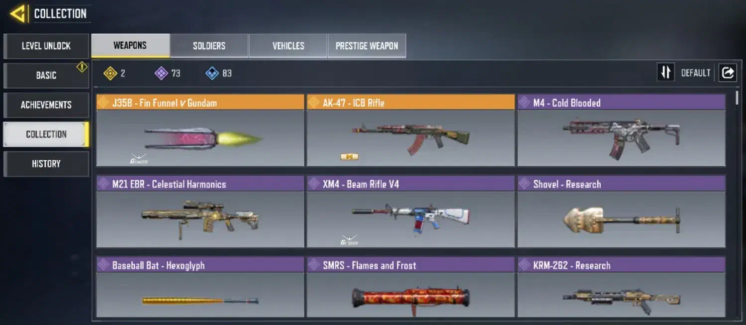 اکانت کالاف دیوتی موبایل سفید گاد خر شانس لول ۸۱|کنسول، بازی ویدئویی و آنلاین|نسیمشهر, |دیوار