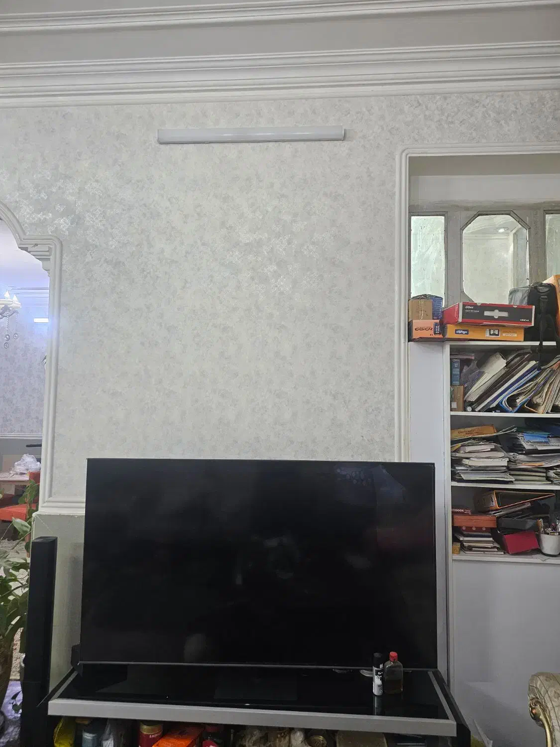 فروش تلویزیون سامسونگ ۶۵ اینچ آسیب صفحه دیده|تلویزیون و پروژکتور|زابل, |دیوار