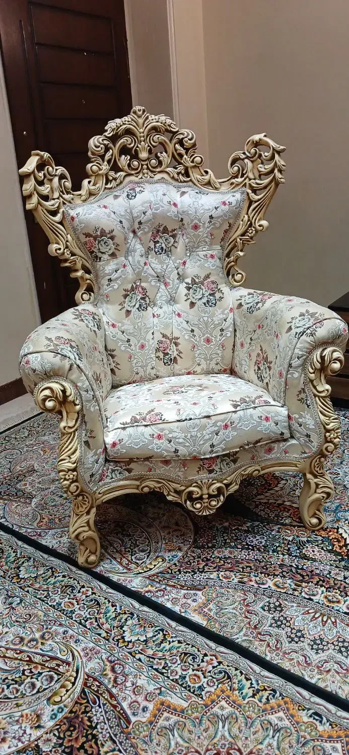 مبل سلطنتی|مبلمان خانگی و میز عسلی|تهران, قلمستان|دیوار