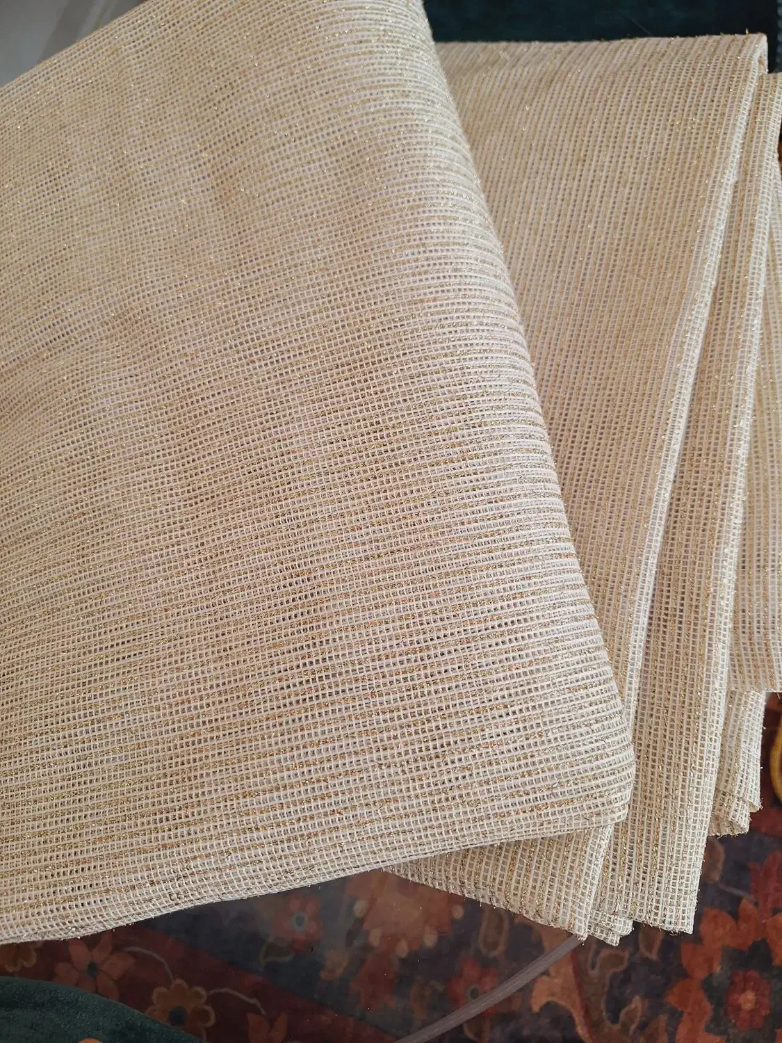 دوعدد کنار پرده شاین|پرده، رانر، رومیزی|زنجان, |دیوار