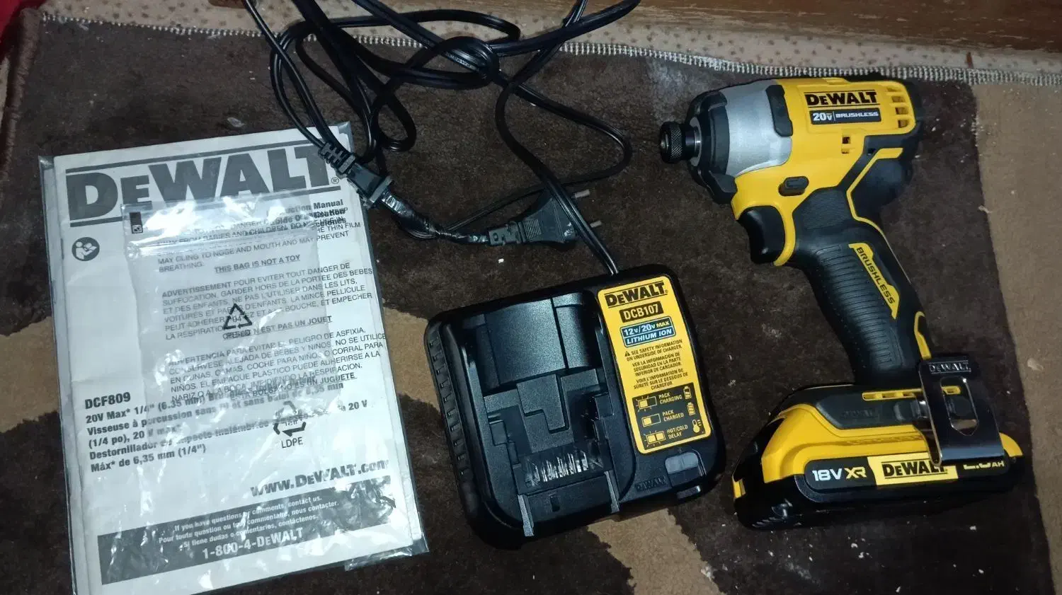 ایمپکت دیوالت اصل مدل 809|ابزارآلات|اردبیل, |دیوار