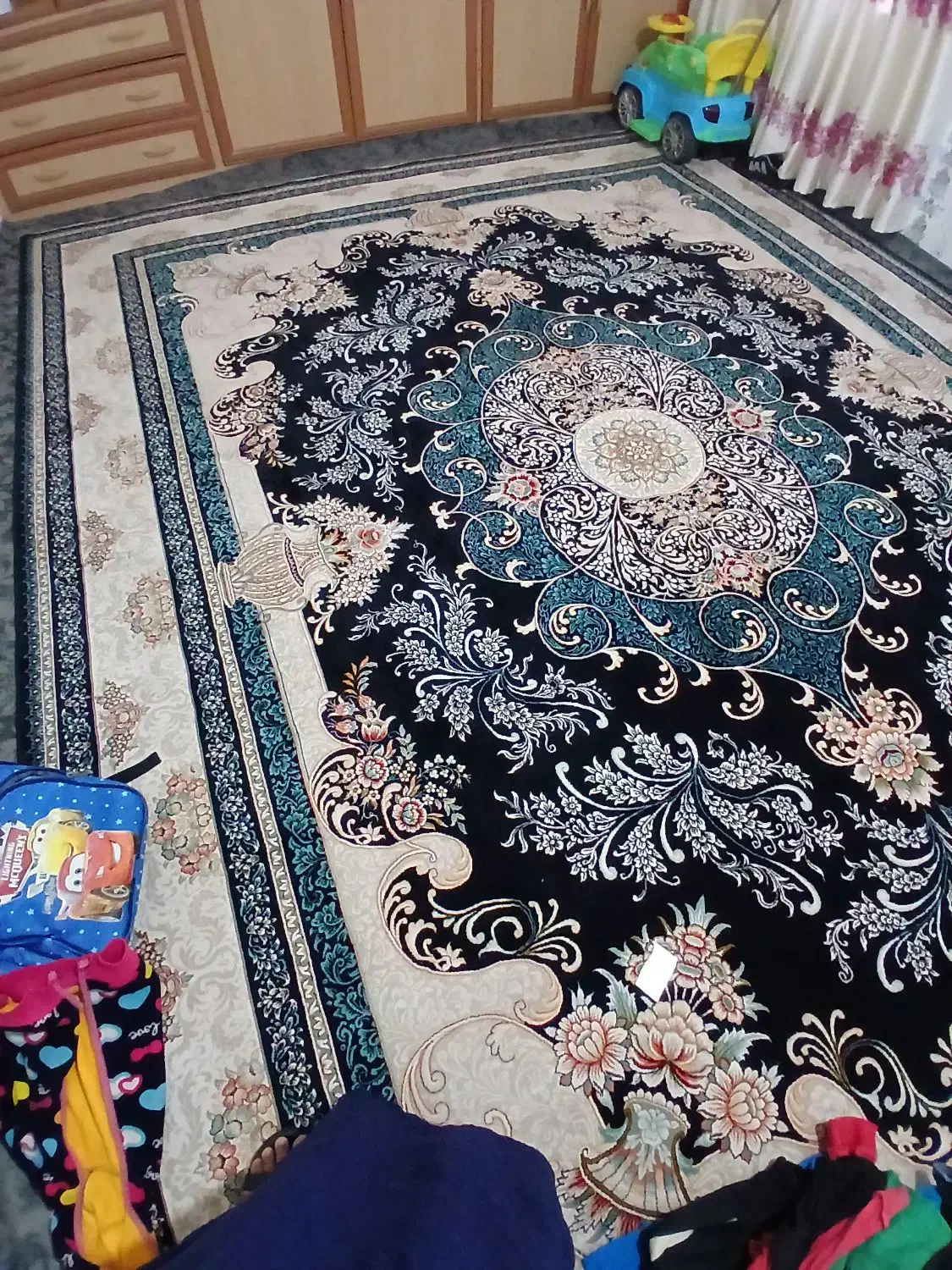 فرش ۱۲ متری نو نو|فرش|گنبد کاووس, |دیوار