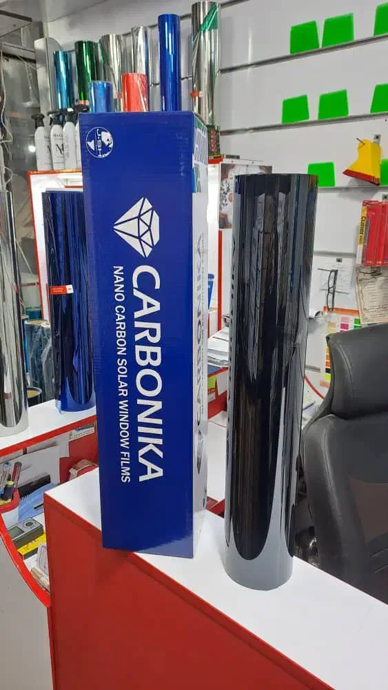 شیشه دودی برچسب(نصب در محل)|خدمات موتور و ماشین|ماهدشت, |دیوار