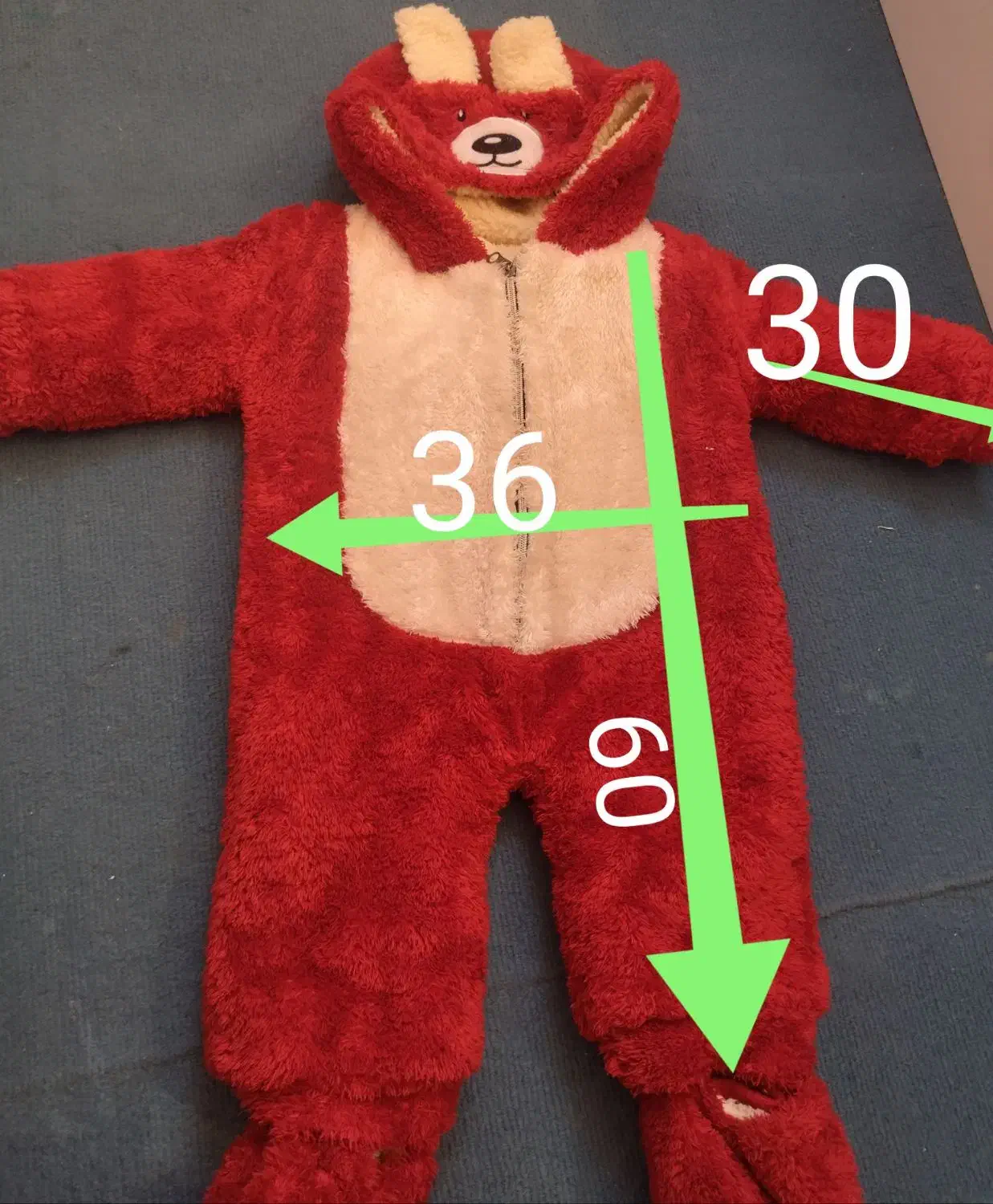 کاپشن سرهمی خرسی|کفش و لباس بچه|برخوار, |دیوار