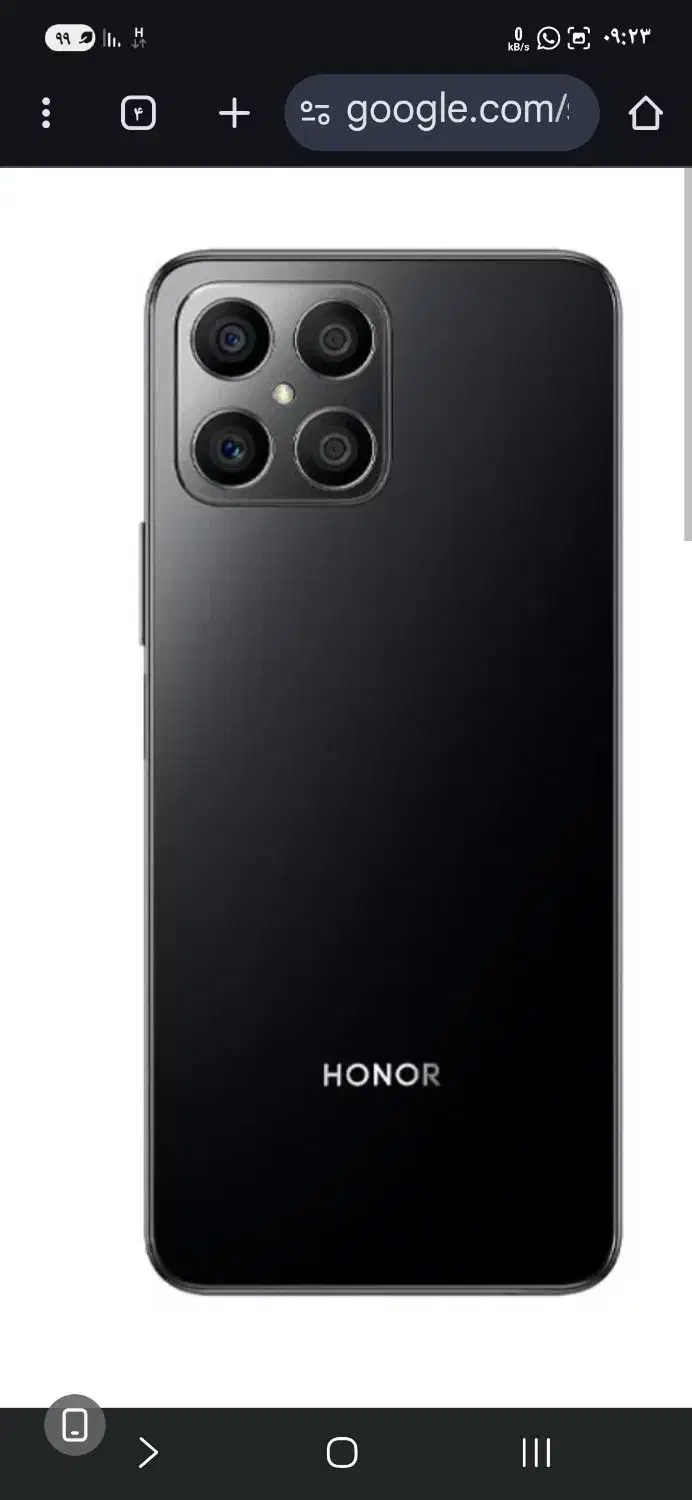 گوشی موبایل آنر مدل X8|موبایل|بندر انزلی, گیلار|دیوار