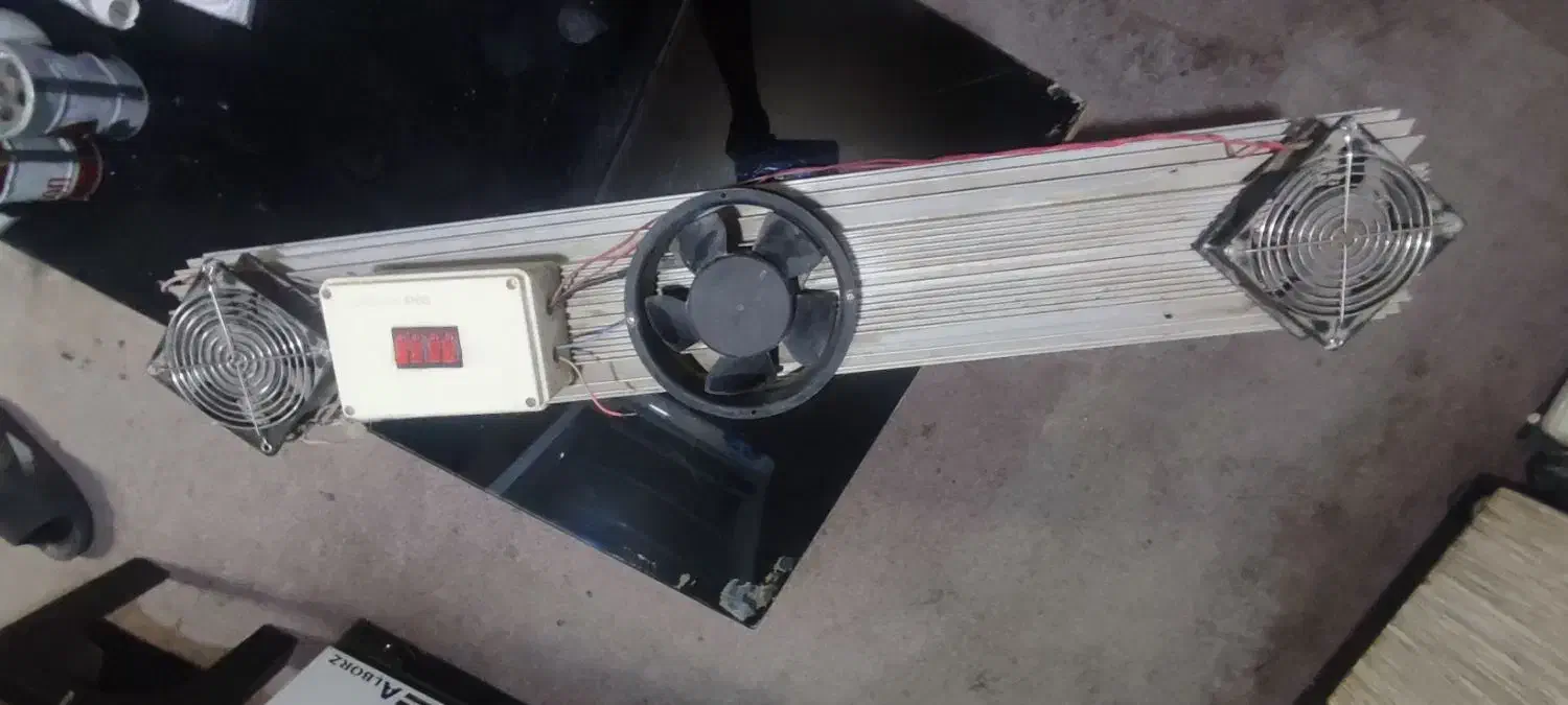 چارغ فن دار گلخانه ای|لامپ و چراغ|نقده, |دیوار