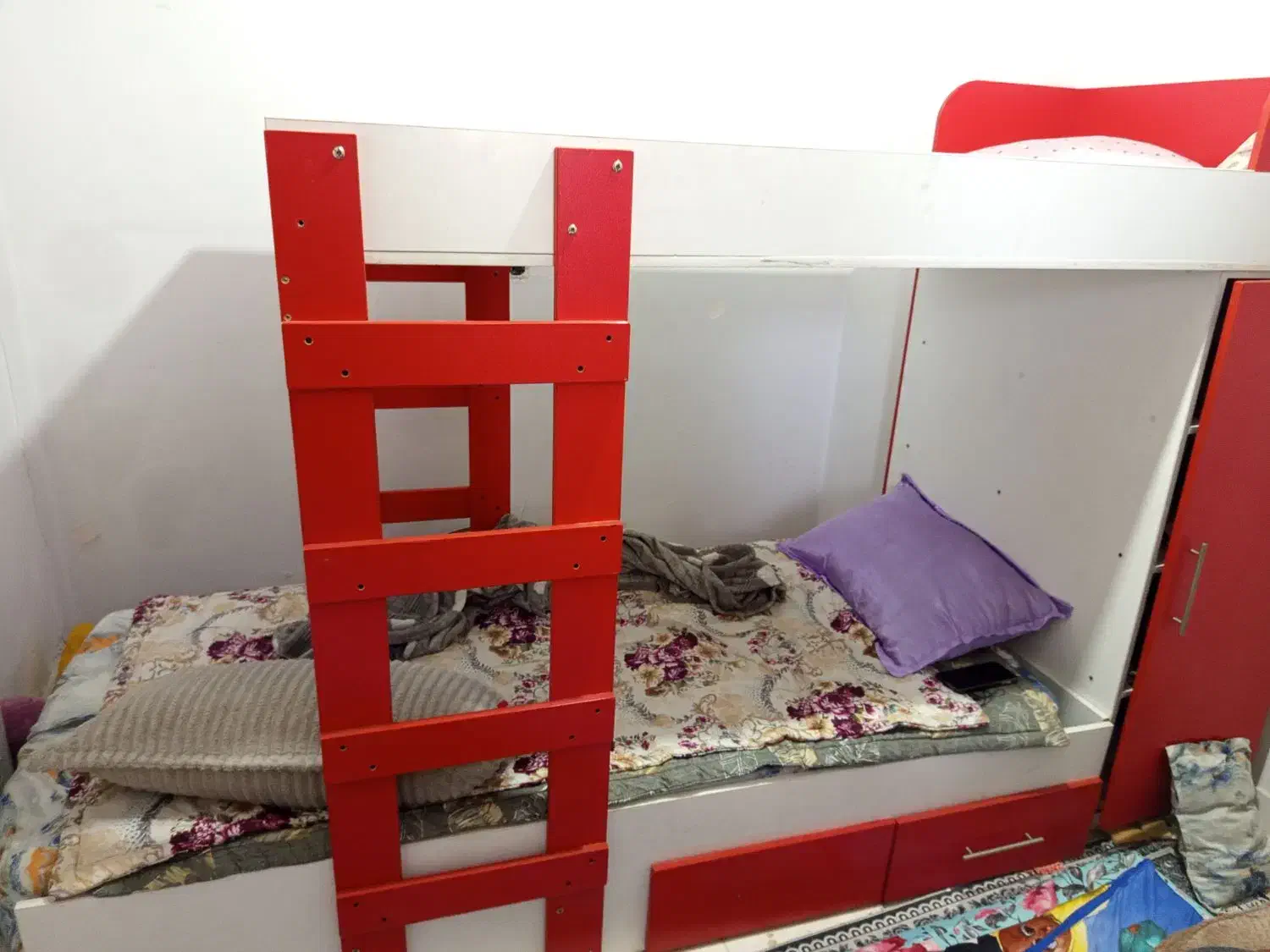 تخت دو طبقه|تخت و سرویس خواب|فردیس, طالقانی|دیوار