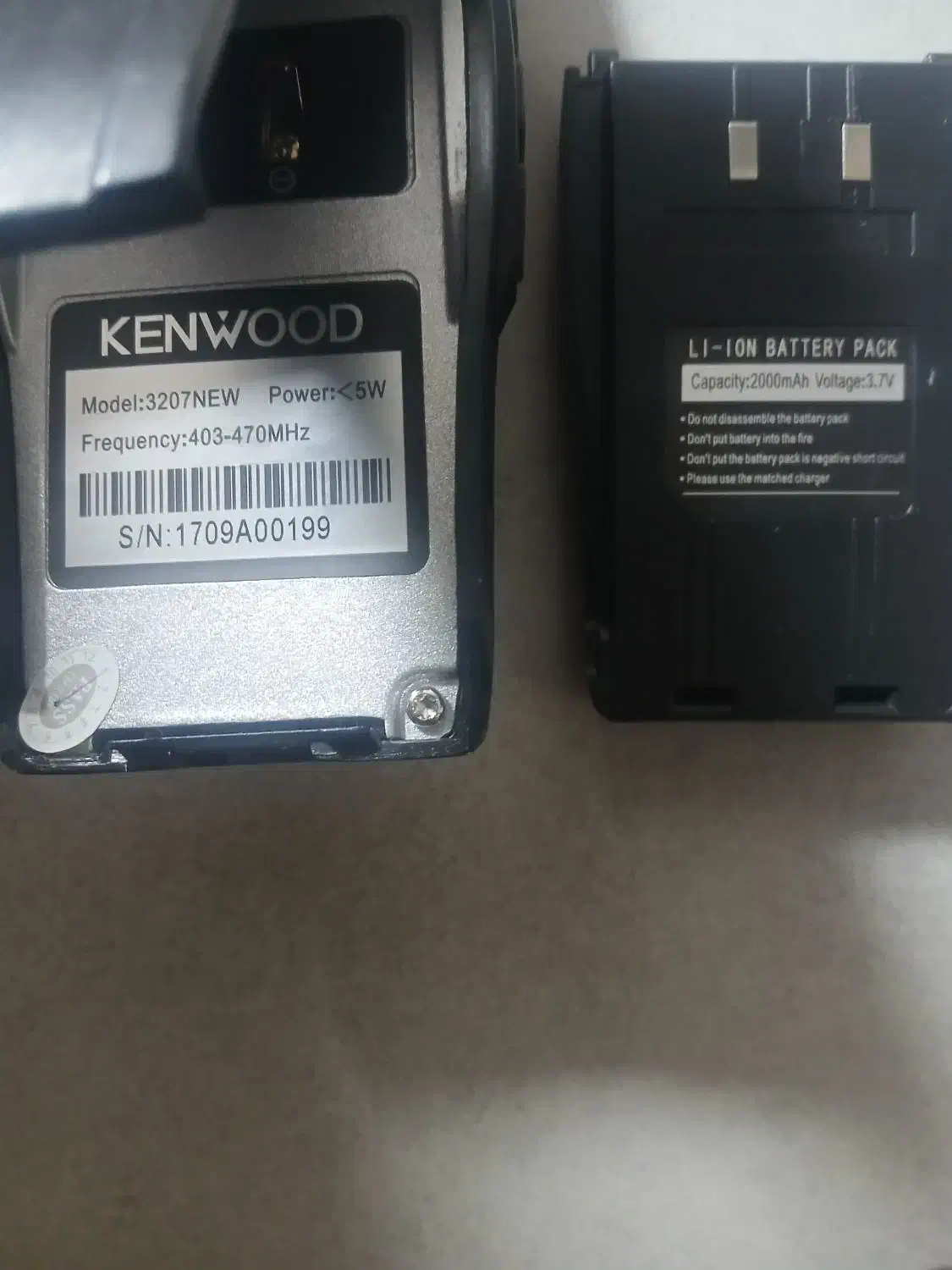 بیسیم کنوود اصلی و سالم|صوتی و تصویری|کرج, شهرک آسمان|دیوار