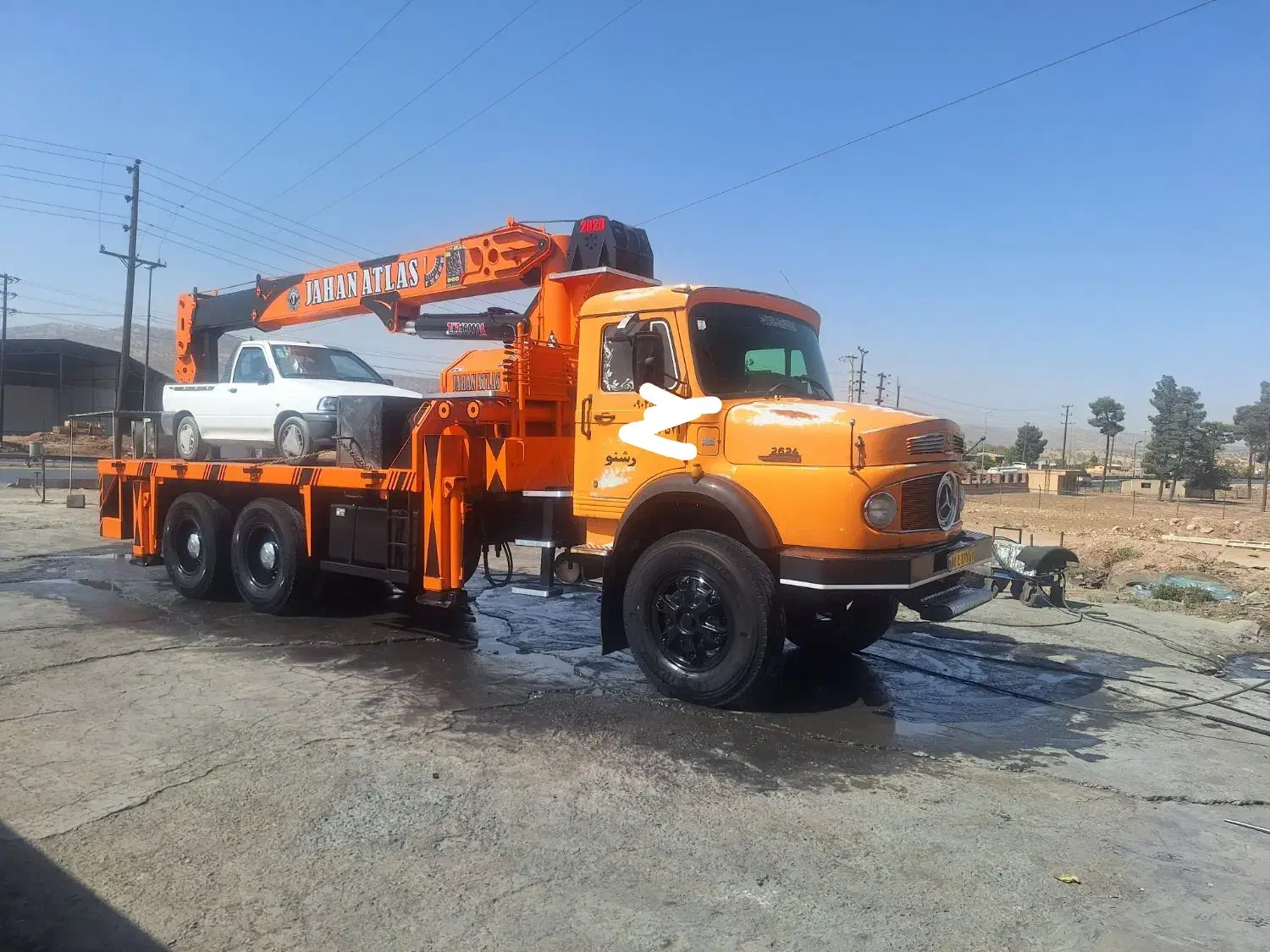 اجاره جرثقیل ۱۵ تن|خدمات حمل و نقل|شوش, |دیوار