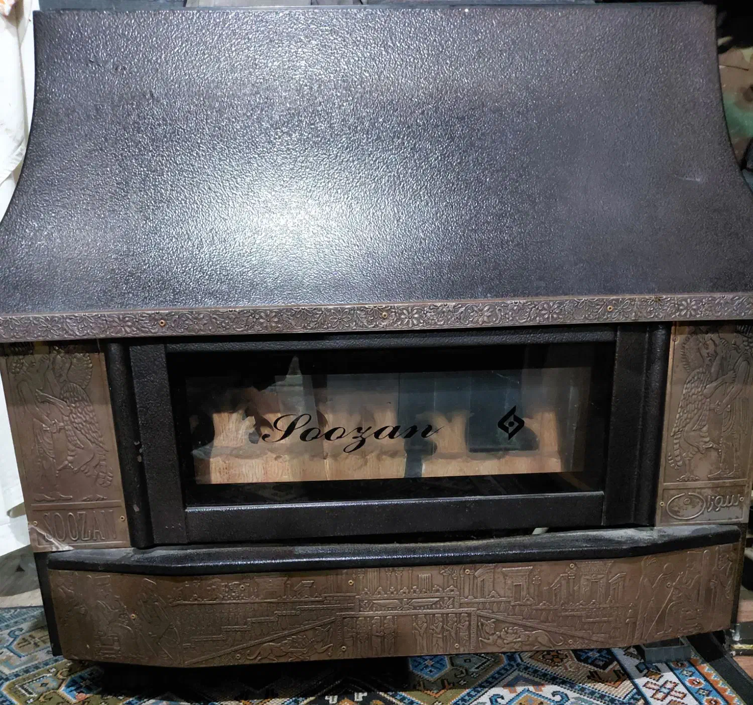 بخاری کاملا سالم|بخاری، هیتر، شومینه|رشت, دروازه لاکان|دیوار