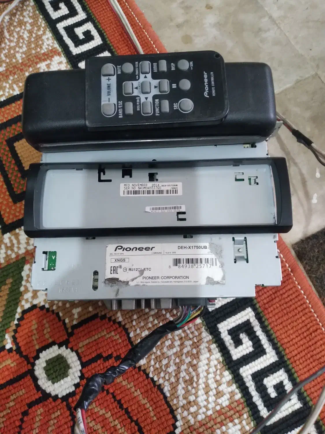 یک دستگاه پخش پاینر ۱۷۵۰بلوتوث خور|قطعات یدکی و لوازم جانبی|تهران, دولتخواه جنوبی|دیوار