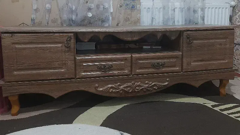 میز تلوزیون چوبی درحد نو ۳میلیون|میز تلویزیون|هشتگرد, تهران دشت|دیوار