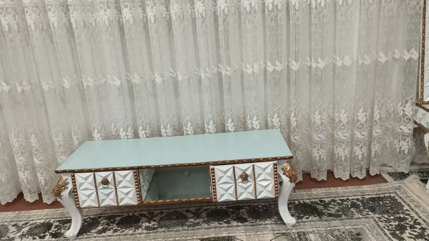 فروش زیر تلویزیون وآینه وکنسول وساعت ایستاده|میز تلویزیون|جوانرود, |دیوار