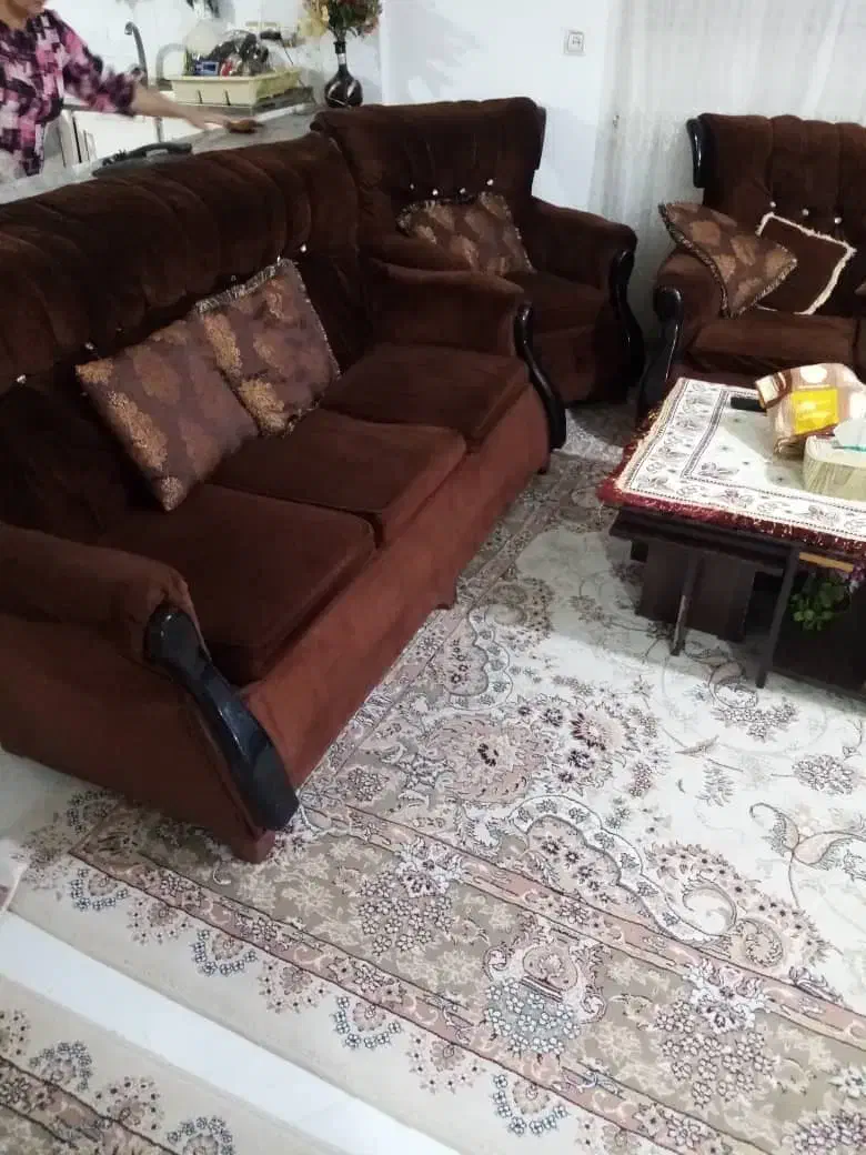 مبل راحتی|مبلمان خانگی و میز عسلی|رستمآباد, |دیوار