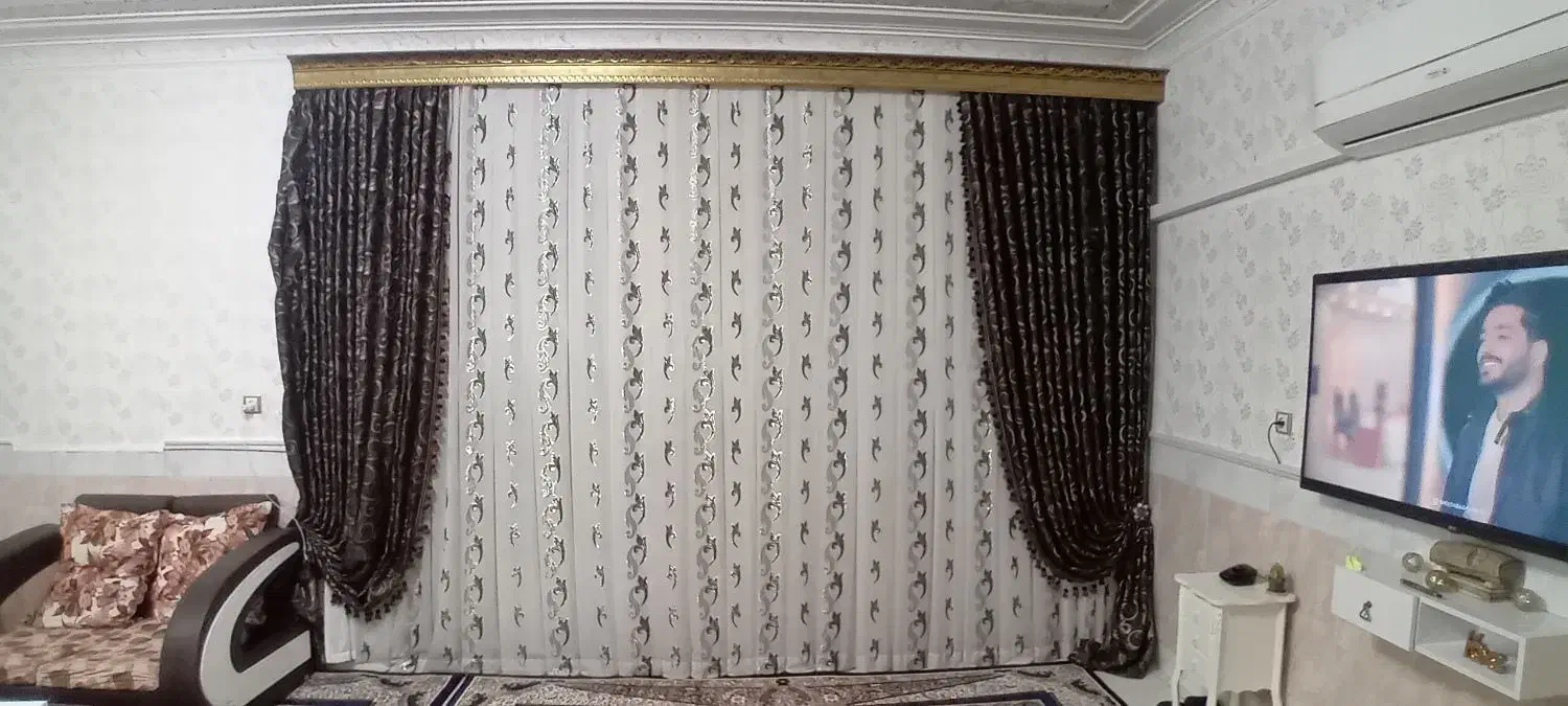 پرده تمیز درحد|پرده، رانر، رومیزی|سلفچگان, |دیوار