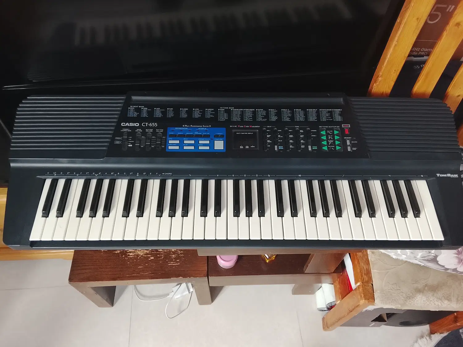 ارگ Casio CT655|پیانو، کیبورد، آکاردئون|بابلسر, |دیوار