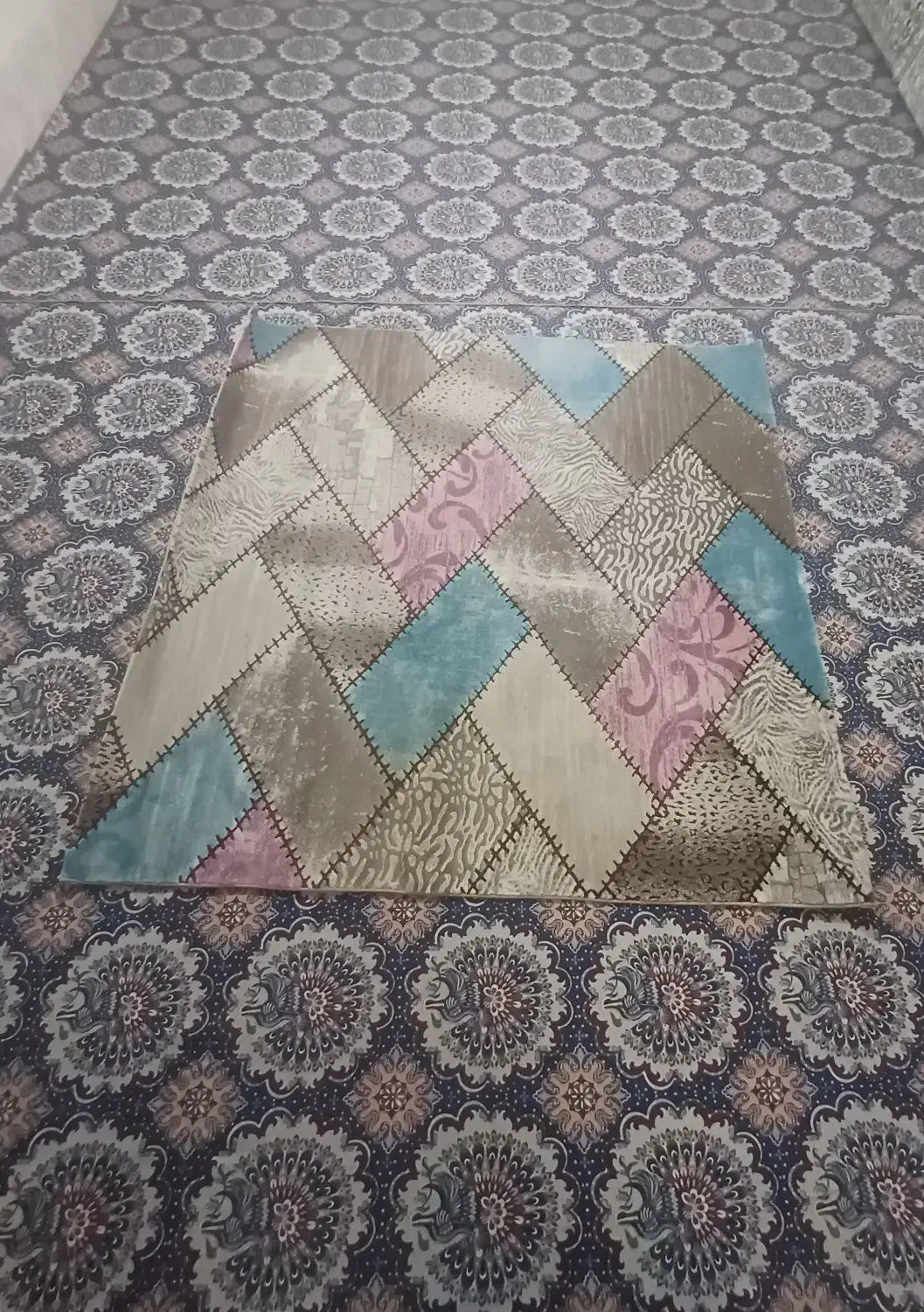 گلیم ۲×۲|گلیم، جاجیم، گبه|قم, شاد قلی|دیوار