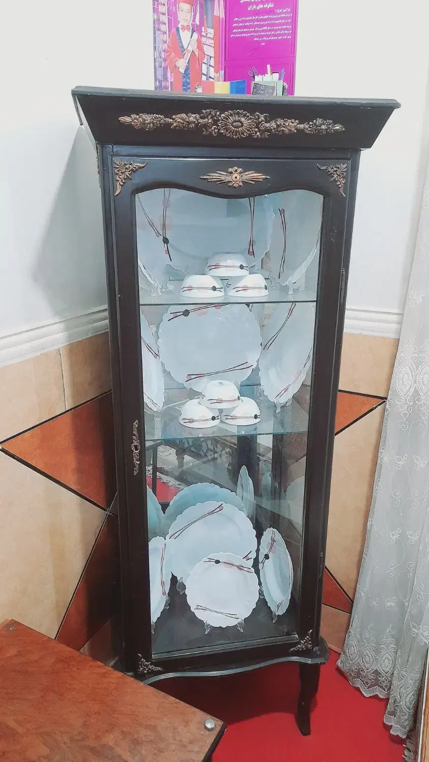 آینه کنسول و بوفه|بوفه، ویترین، کنسول|کارون, |دیوار