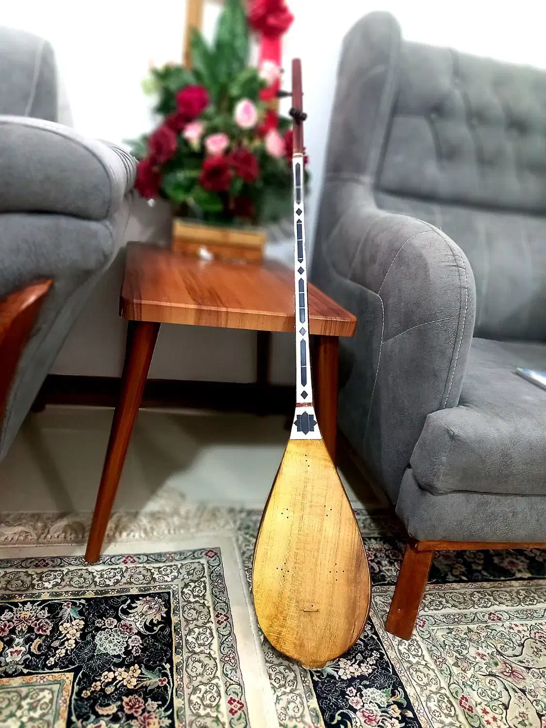 دوتار خوش الگو قیمت مناسب|سازهای سنتی|بجنورد, |دیوار