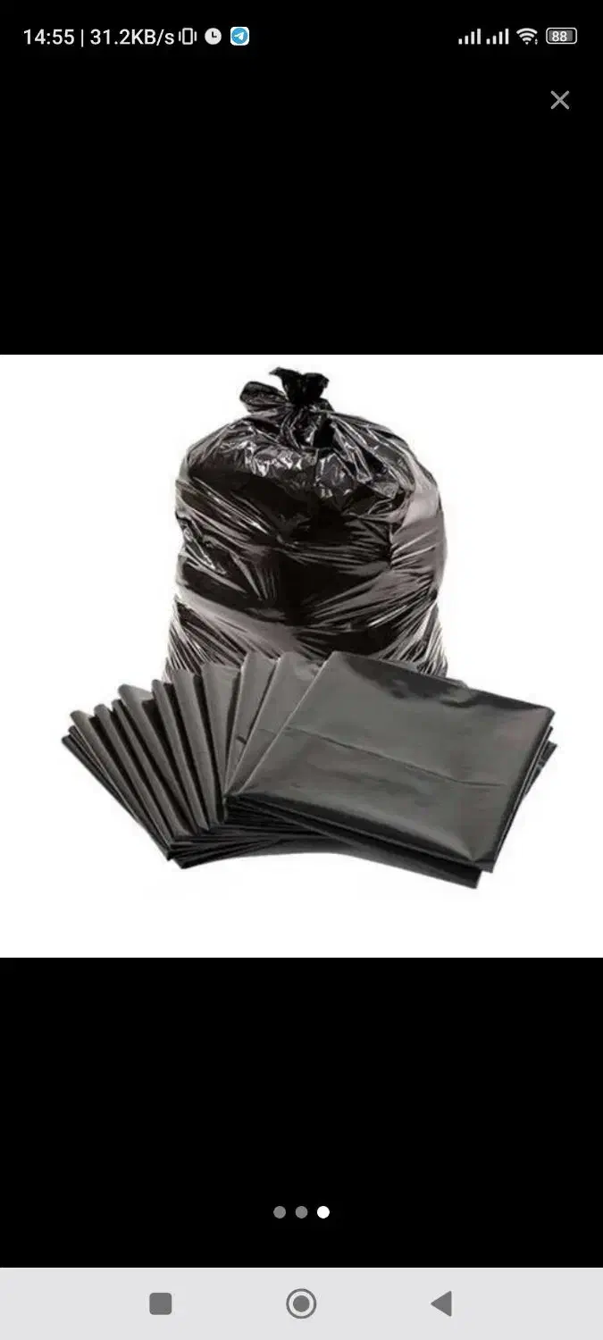 فروش کلی وجزئی انواع پلاستیک زباله به قیمت تولیدی|عمده‌فروشی|کاشمر, |دیوار