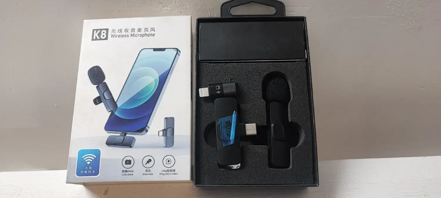 میکروفون یقه ای بیسیم|لوازم جانبی موبایل و تبلت|سبزوار, همت|دیوار