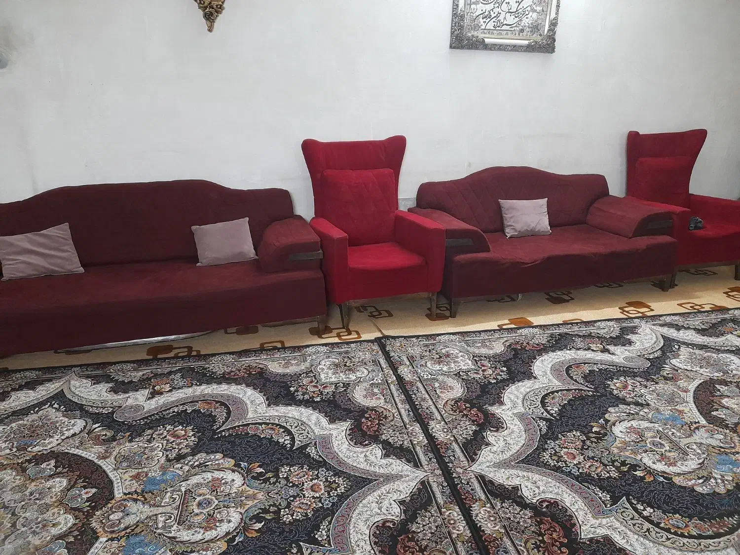 مبل|مبلمان خانگی و میز عسلی|قم, شاد قلی|دیوار