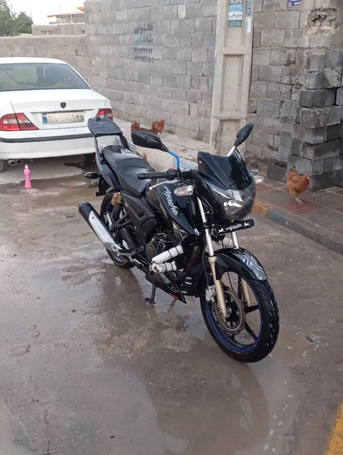 موتور آپاچی 180|موتورسیکلت|پاکدشت, پاکدشت (مامازند)|دیوار