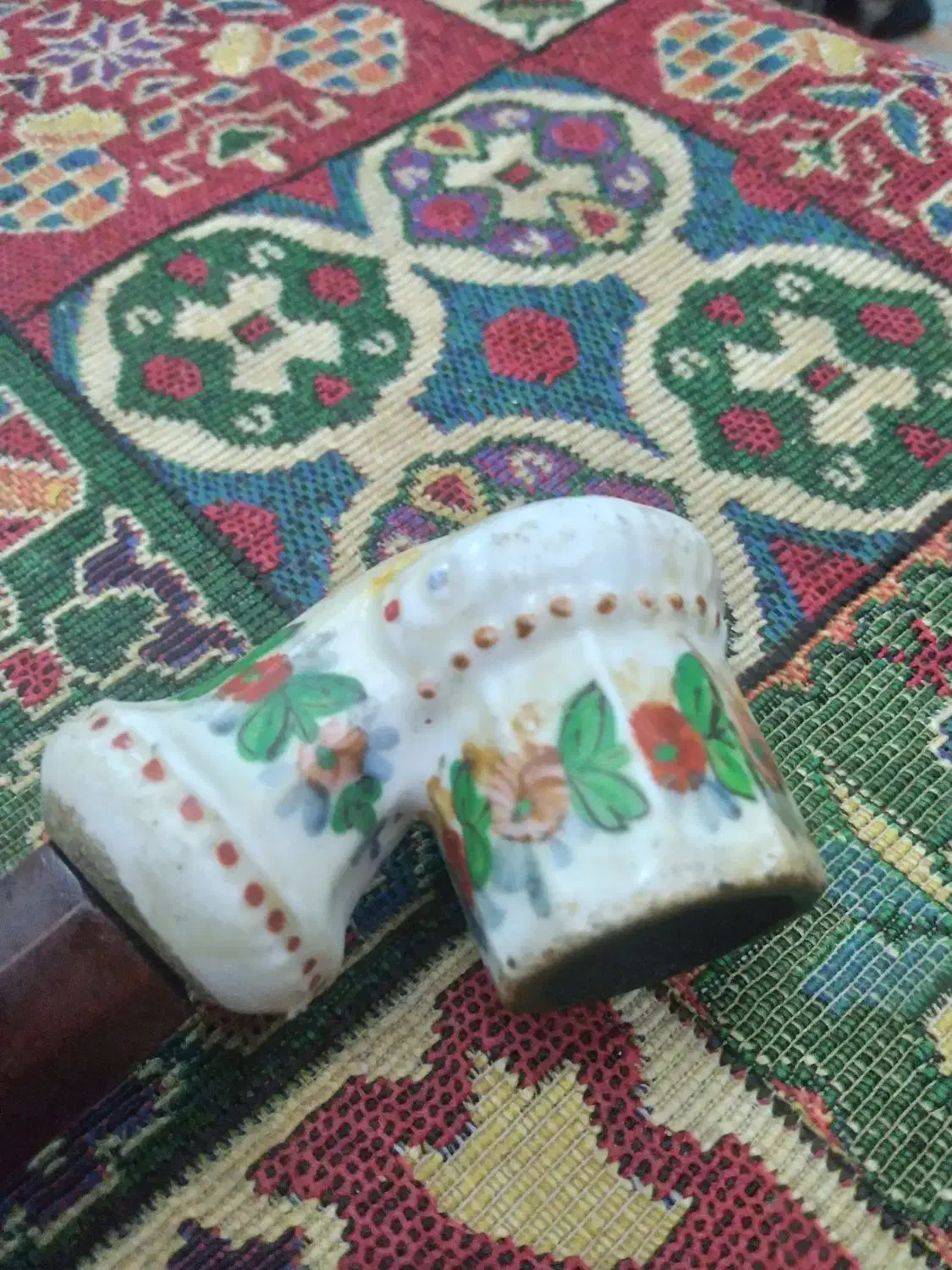 چپق سرامیکی|کلکسیون اشیاء عتیقه|ورامین, جعفر آباد اخوان|دیوار