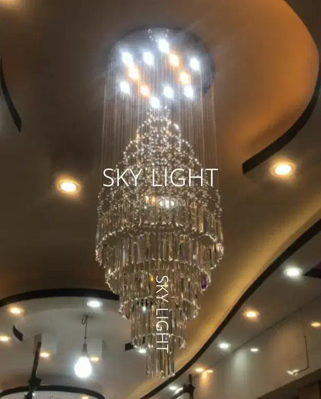 لوستر اسکای لایت ،لوستر دوبلکسی بلند|لوستر و چراغ آویز|تهران, بازار|دیوار