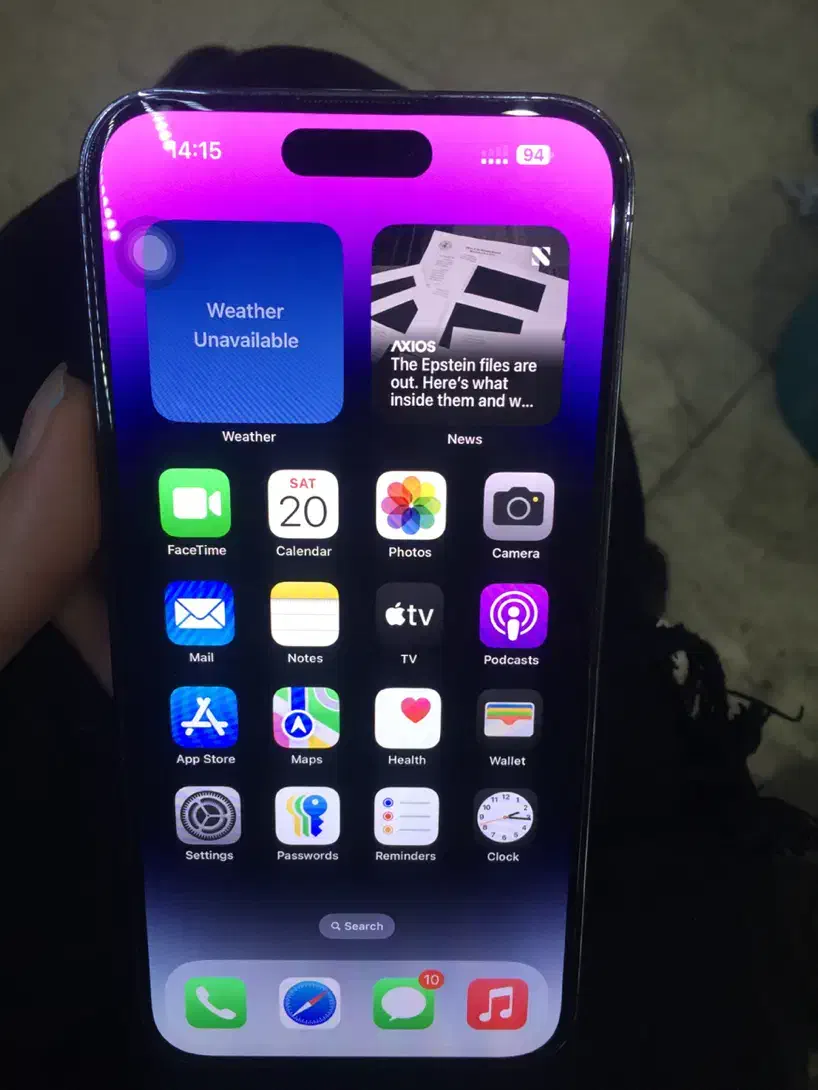 ایفون ۱۴پرومکس ۲سیم ۲۵۶قیمت پایین فقط تا فردا ظهر|موبایل|مشهد, شهید مطهری|دیوار