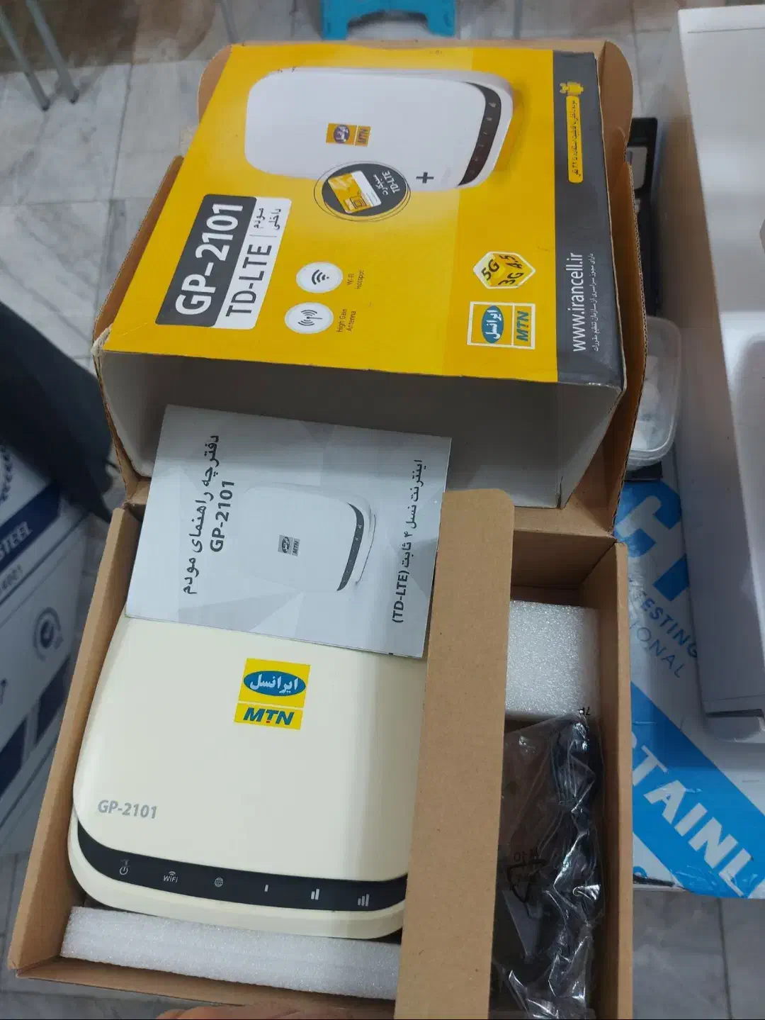 مودم اینترنت ایرانسل GB2101|مودم و تجهیزات شبکه|شاهینشهر, سعدی جنوبی|دیوار