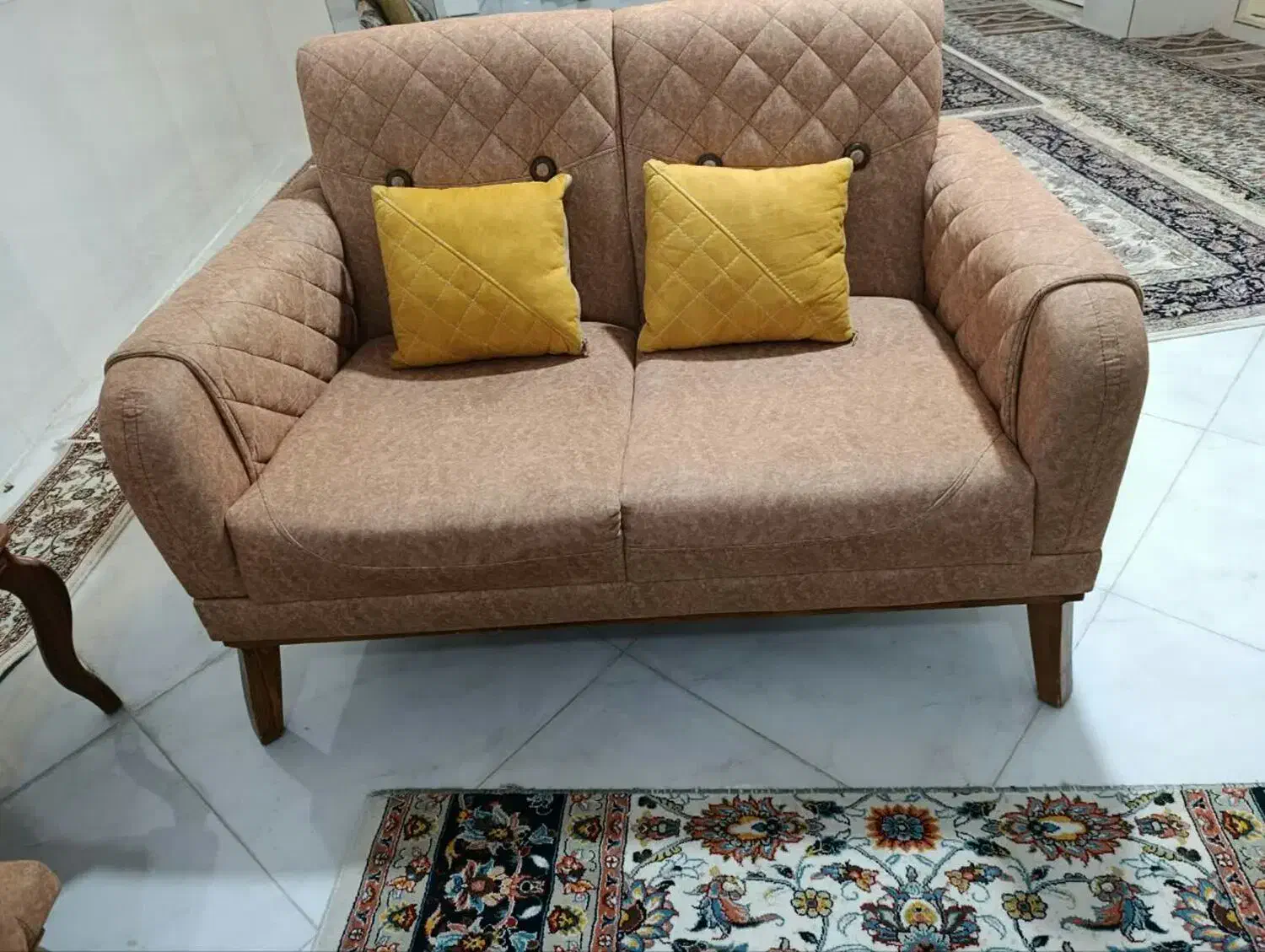 فروش مبل ۷ نفره|مبلمان خانگی و میز عسلی|برازجان, |دیوار