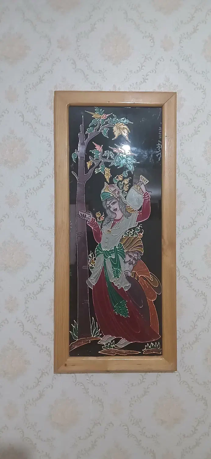 تابلوی قدیمی،6 عدد ظرف کوچک قدیمی|صنایع دستی و سایر لوازم تزئینی|کرج, حسن آباد|دیوار