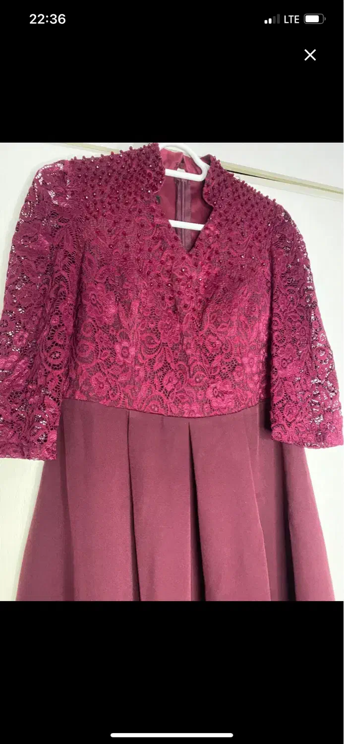 پیراهن مجلسی در حد نو|لباس|دامغان, |دیوار