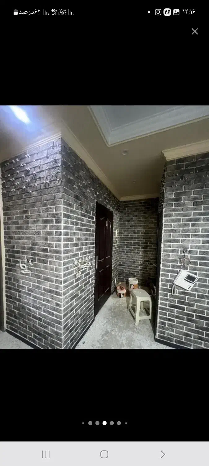 آجر نما سفید و طوسی کد ۴ رنگ اصفهان|مصالح و تجهیزات ساختمان|فومن, |دیوار