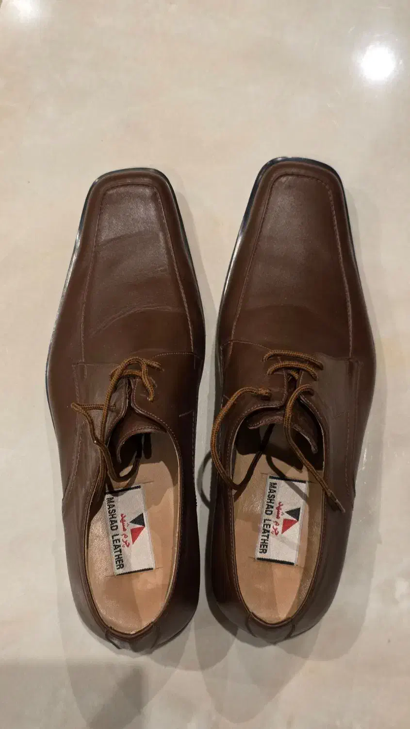 کفش مردانه چرم طبیعی از برند چرم مشهد|کیف، کفش، کمربند|اصفهان, باغ نگاره|دیوار