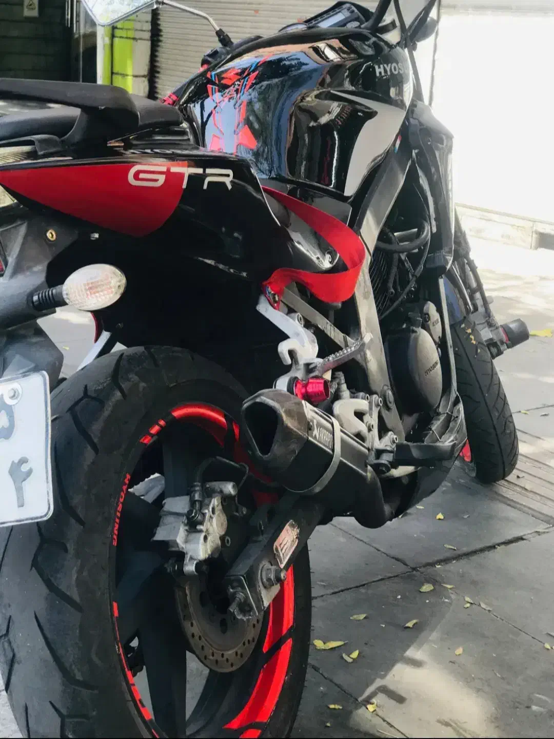 موتور هیوسانگ 250 جفت استریت معاوضه هندا مگلی|موتورسیکلت|تهران, استاد معین|دیوار