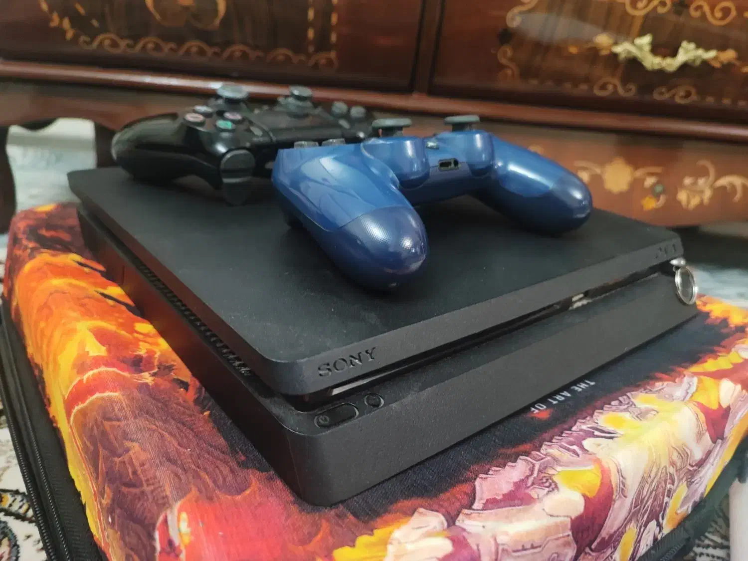 Ps4 دست دوم . همراه با کیف و رم|کنسول، بازی ویدئویی و آنلاین|بستان آباد, |دیوار