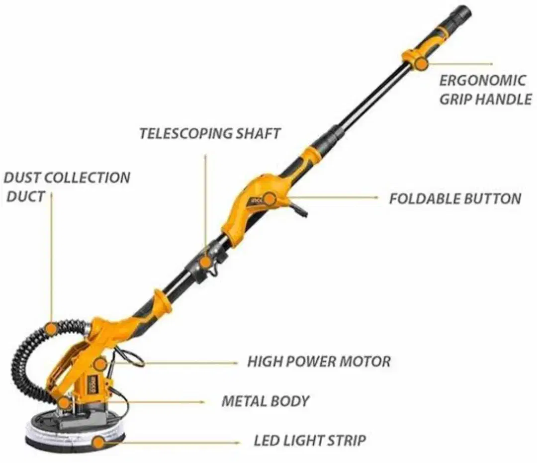 سنباده برقی دیواری کناف|ماشین‌آلات صنعتی|فیروزآباد (فارس), |دیوار