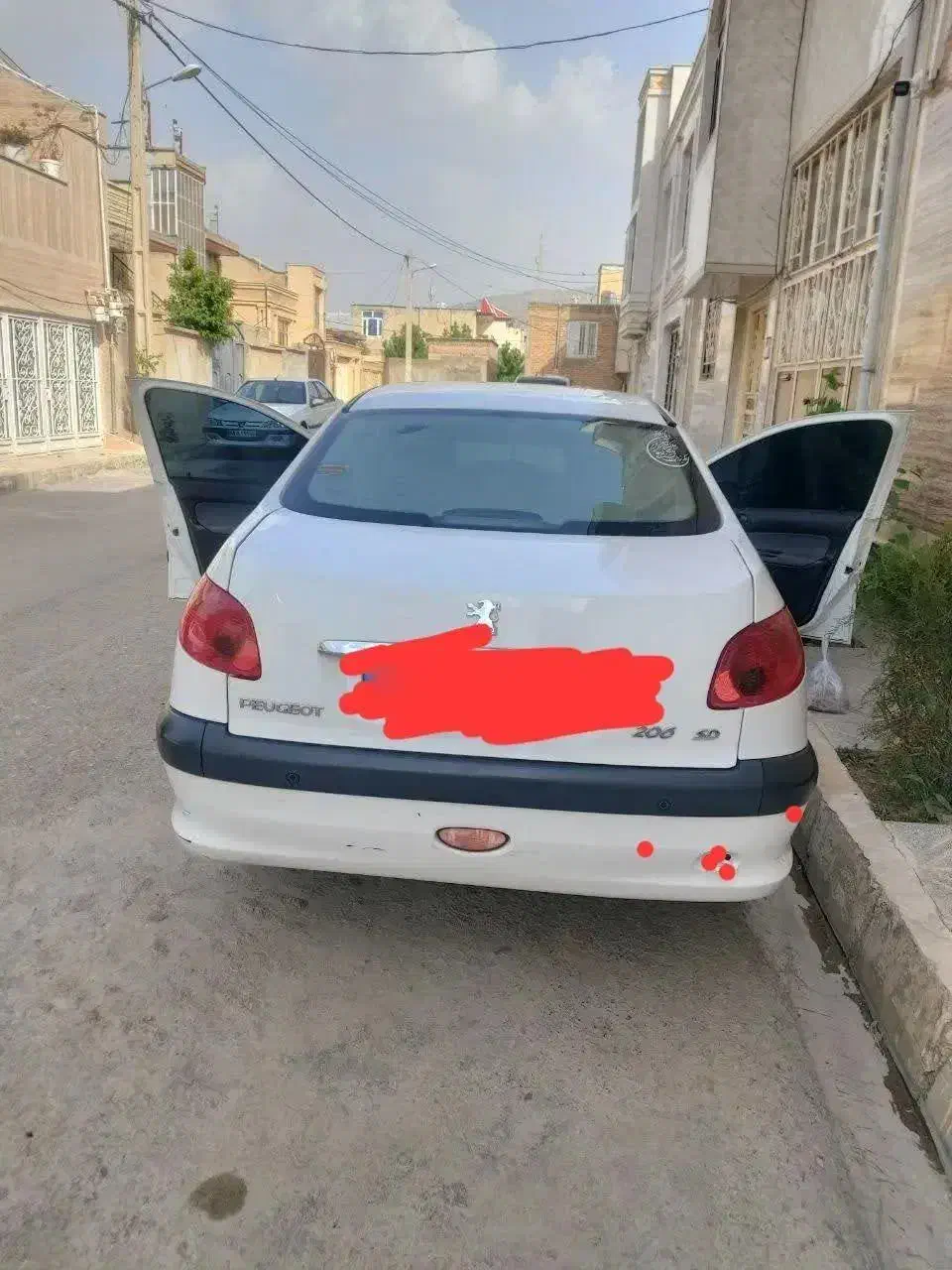 فروش206 sd v8|خودرو سواری و وانت|پرند, فاز ۴|دیوار