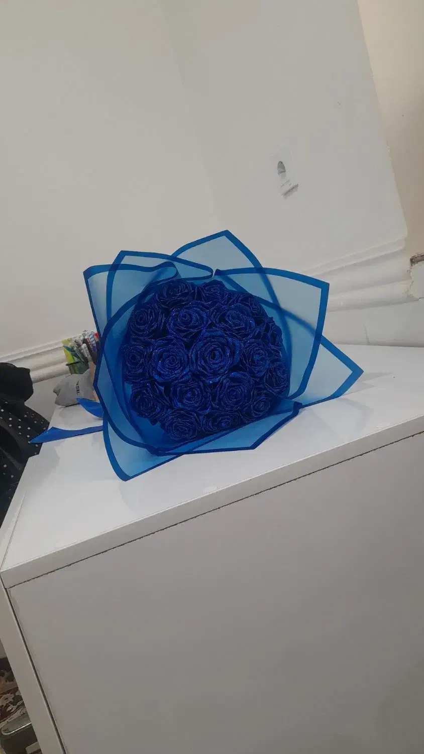 دسته گل روبانی|گل مصنوعی|برازجان, |دیوار