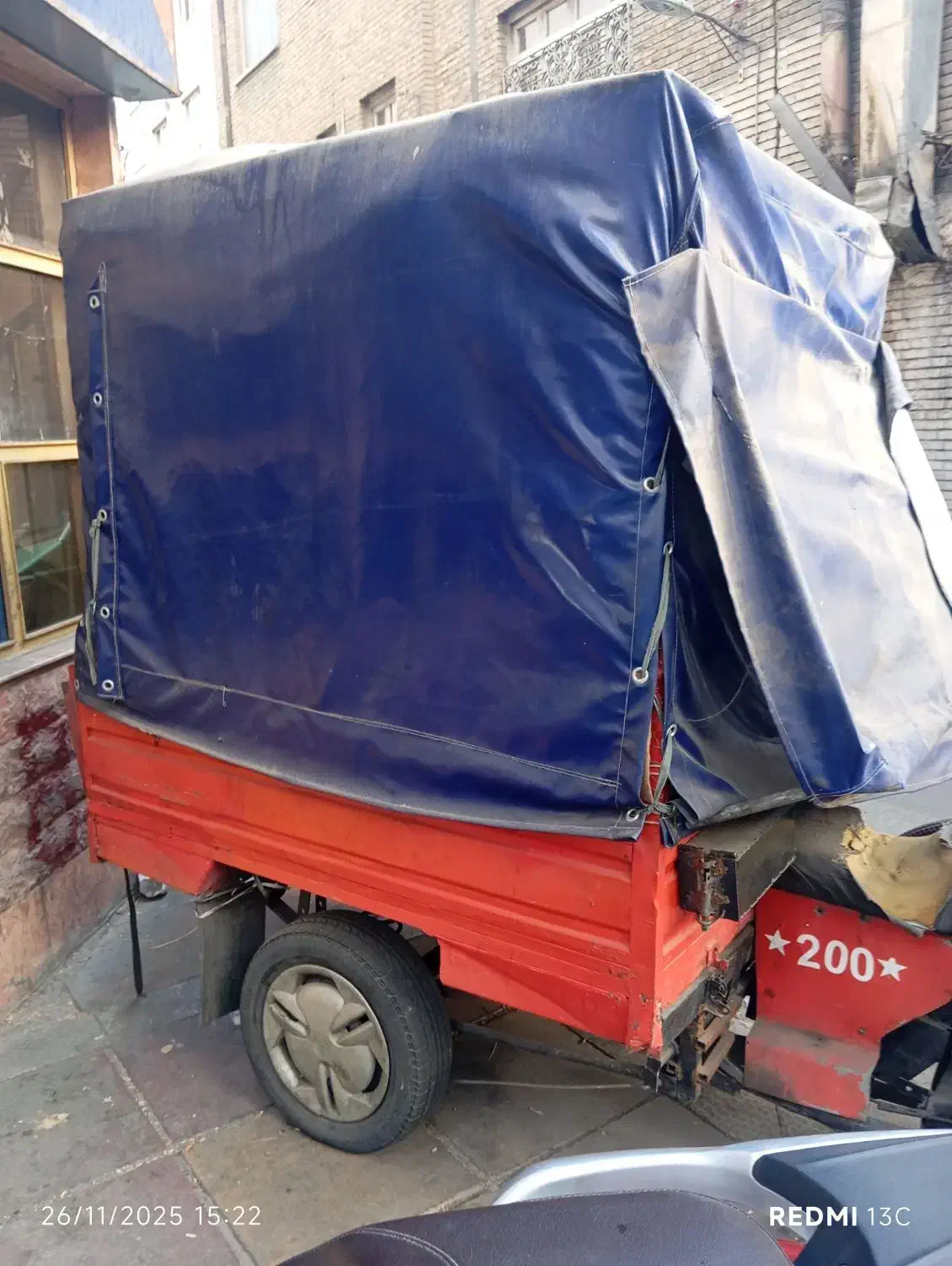 موتور سه چرخ فلت سالم روشن  مدل 86فروشی|موتورسیکلت|تهران, درختی|دیوار