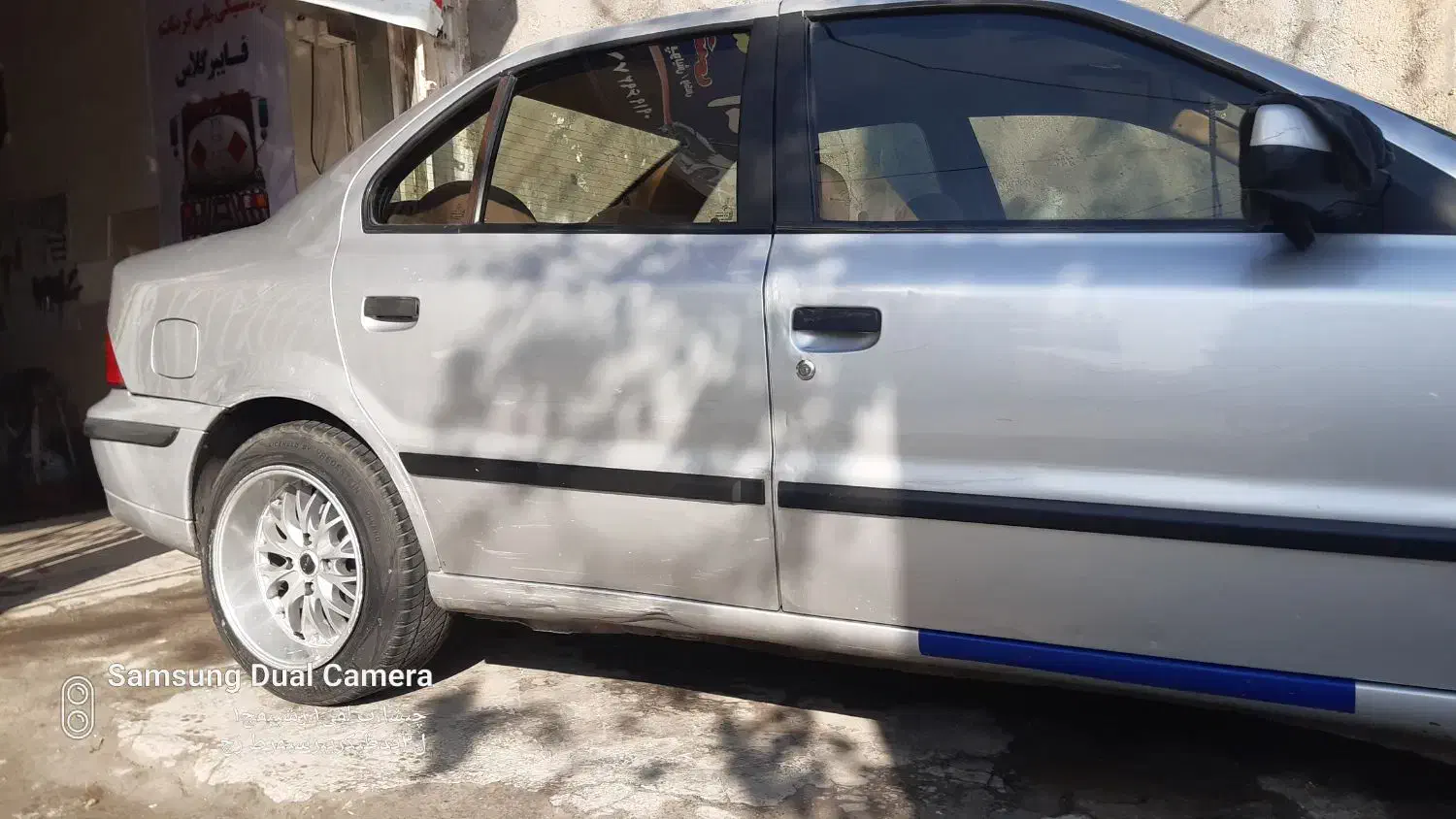 سمند۹۰|خودرو سواری و وانت|قم, چهل درخت‎|دیوار