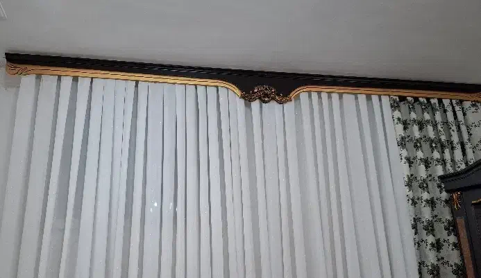 قاب پرده سالم|پرده، رانر، رومیزی|شیروان (خراسان), |دیوار