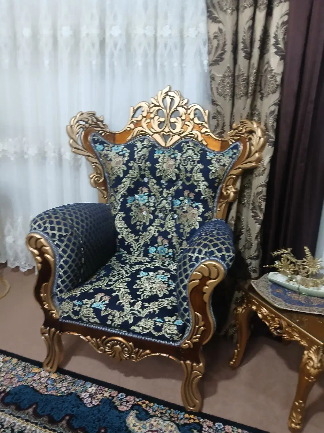 مبل سلطنتی|مبلمان خانگی و میز عسلی|الیگودرز, |دیوار