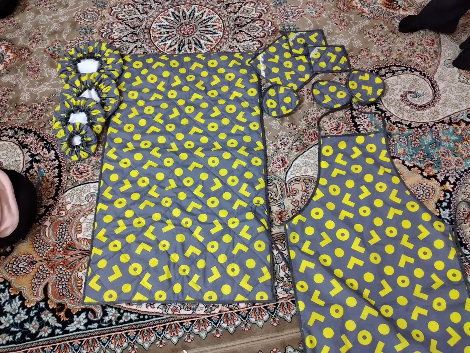 سرویس پارچه ای اشپزخانه|سفره، حوله، دستمال آشپزخانه|سبزوار, قلعه‌نو دهزار|دیوار