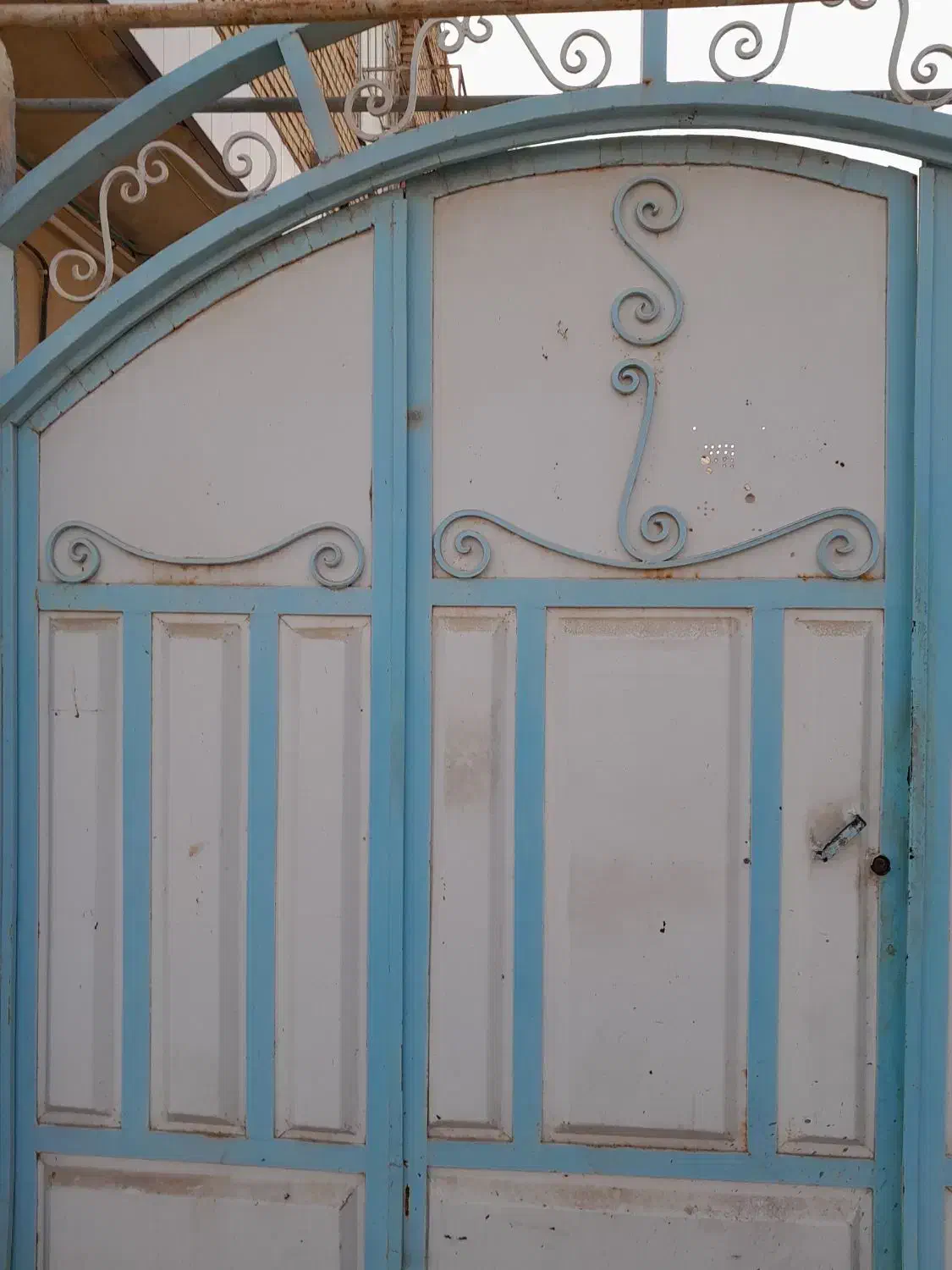 درب آهنی سه لنگه|مصالح و تجهیزات ساختمان|چمران, |دیوار