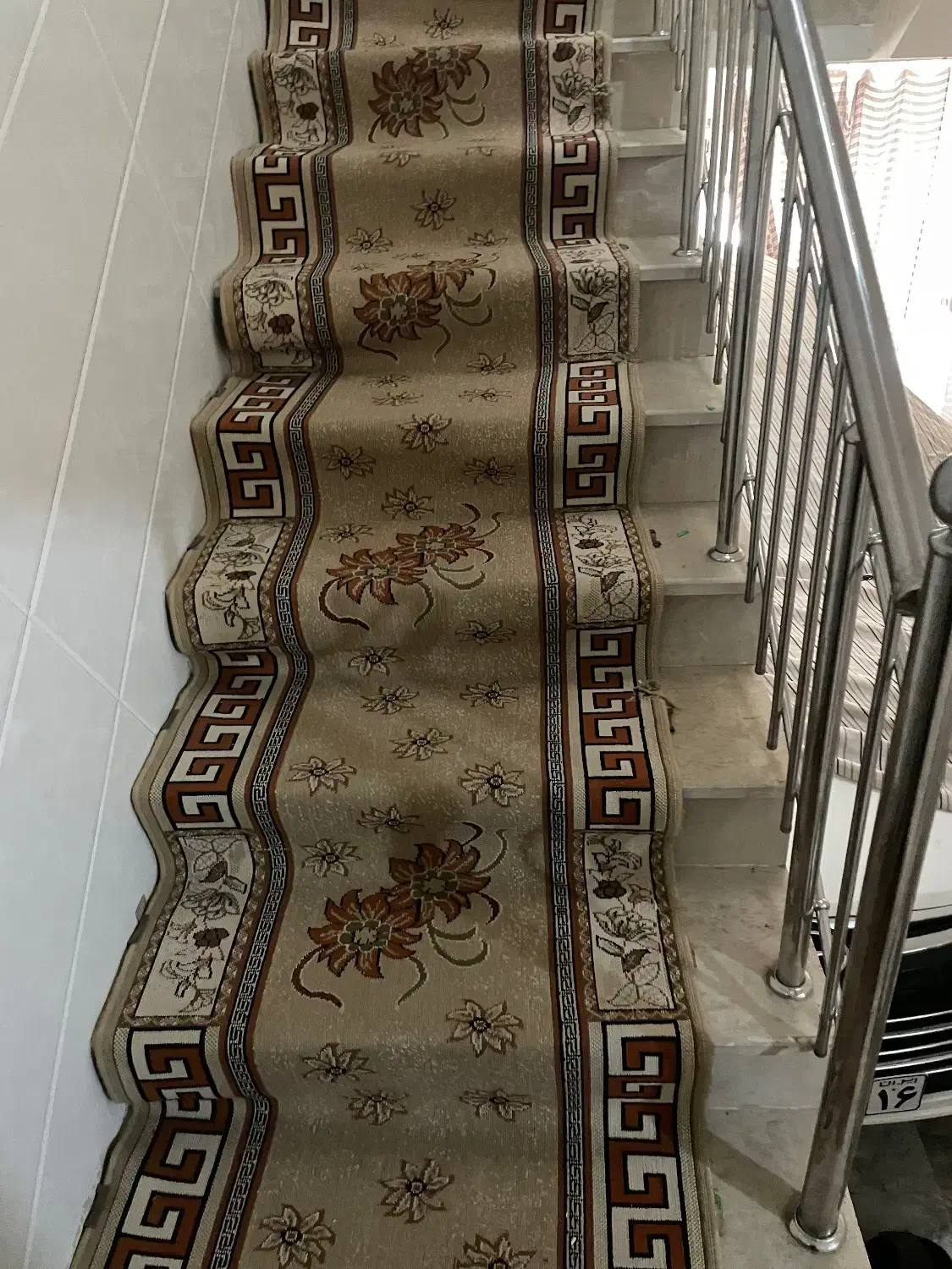 گلیم پله|گلیم، جاجیم، گبه|قم, قلعه کامکار|دیوار